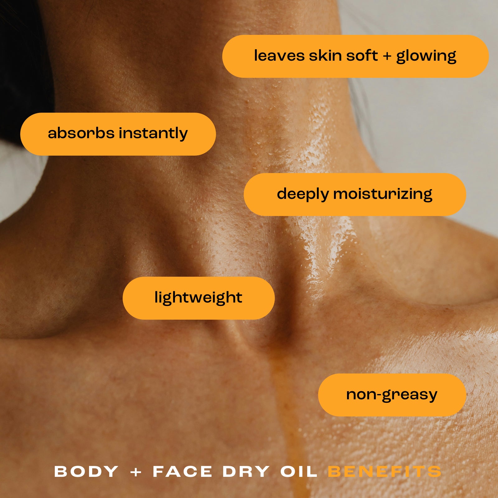 Orange Ginger Body + Face Dry Oil