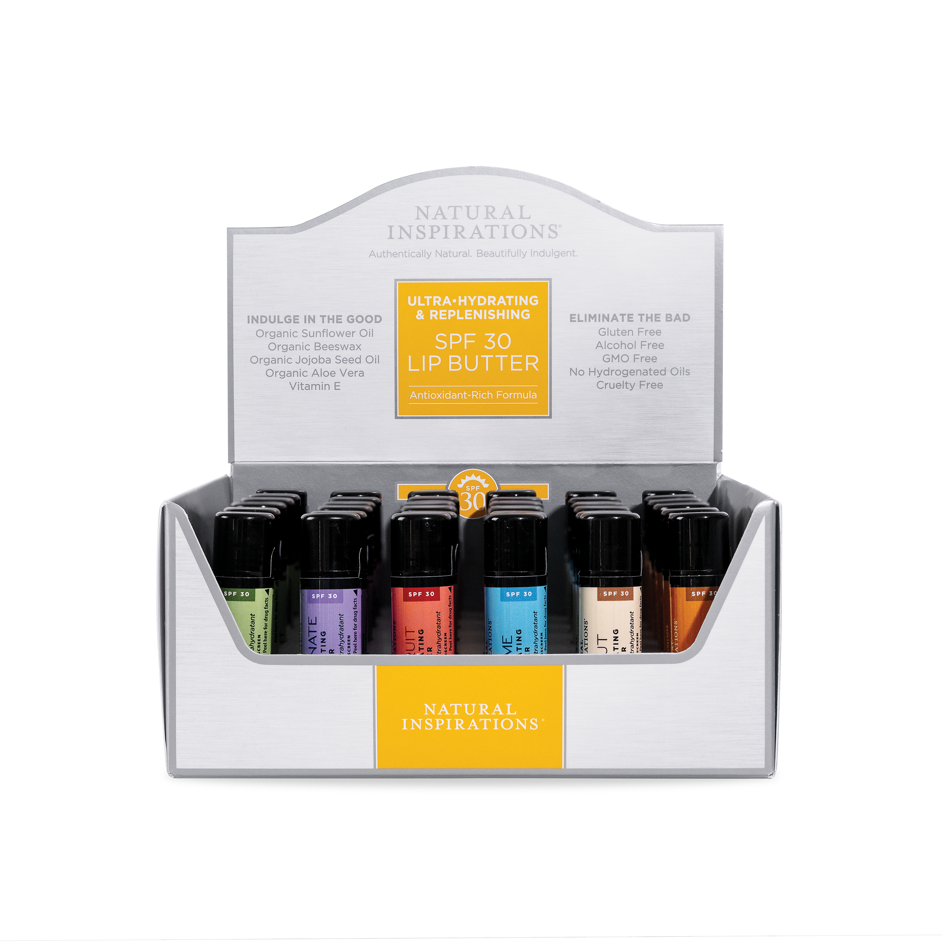 SPF 30 Lip Butter Display