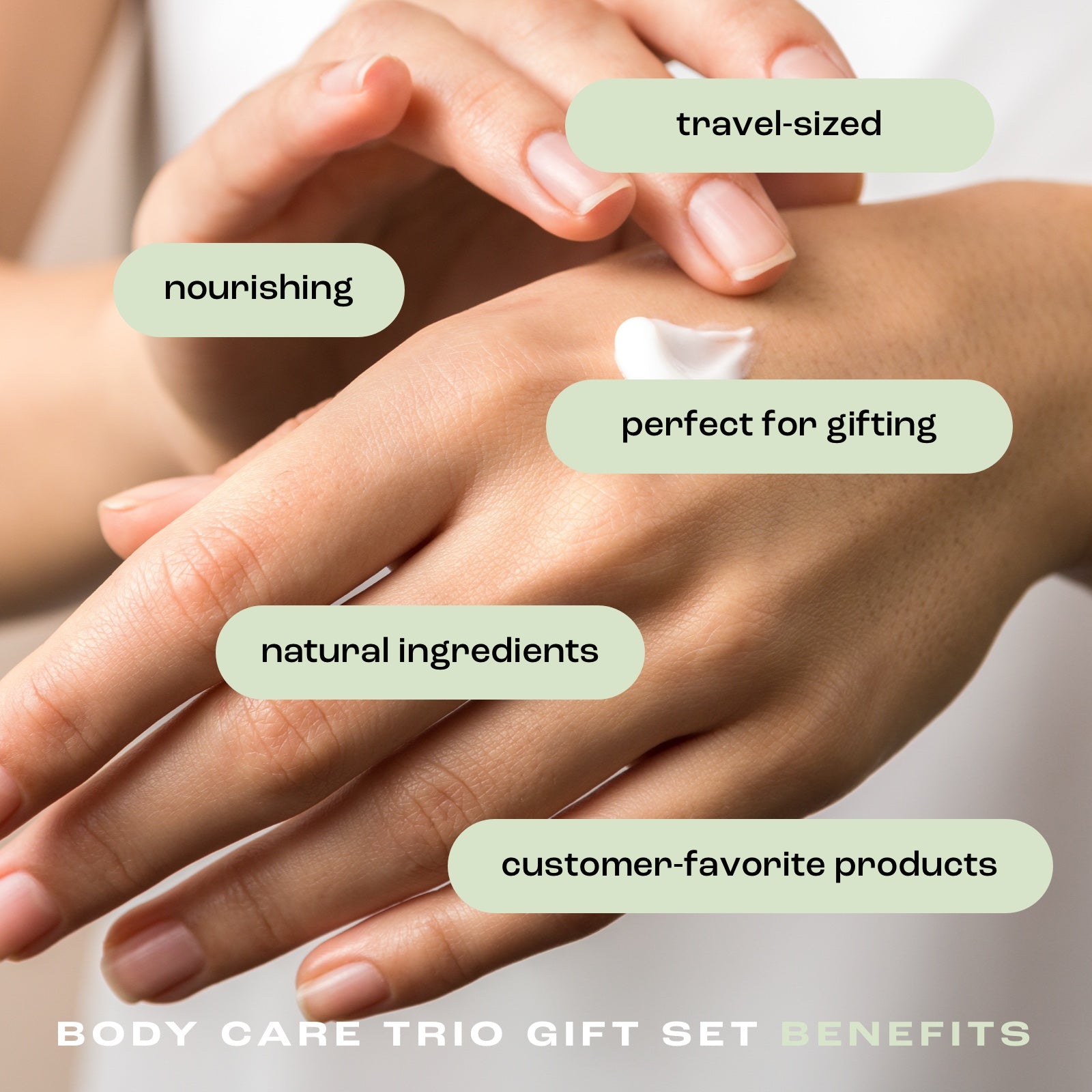 eucalyptus rosemary mint body care trio gift set benefits: travel sized, nourishing, perfect for gifting, natural ingredients, customer-favorite products.