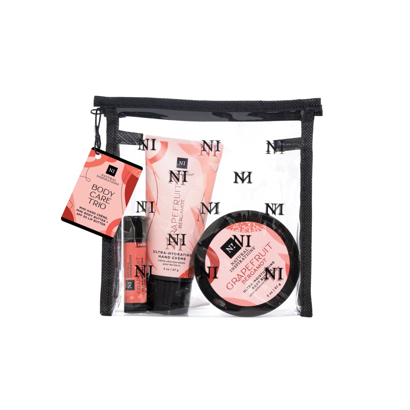 grapefruit bergamot body care trio gift set