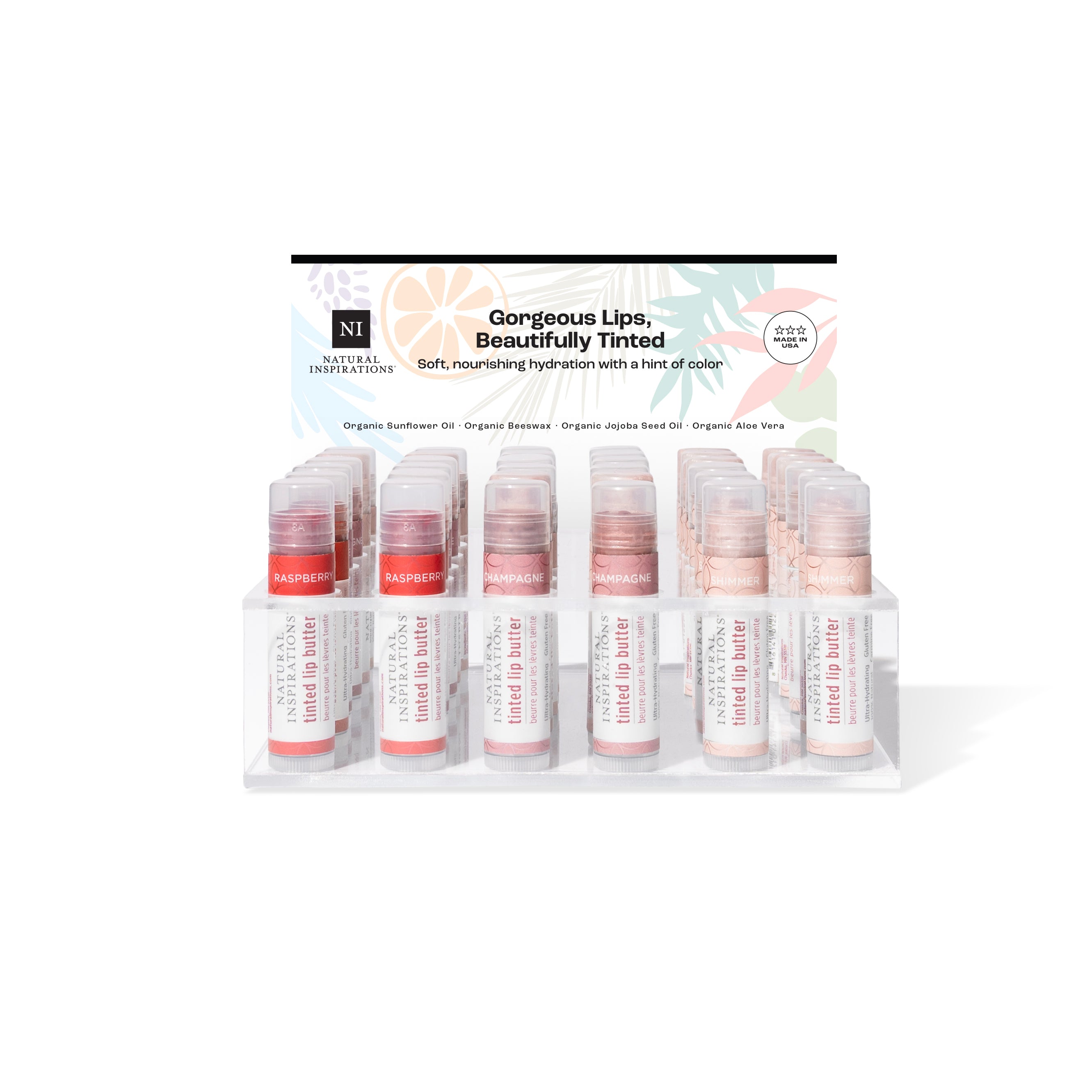 Lip Tint Acrylic Display