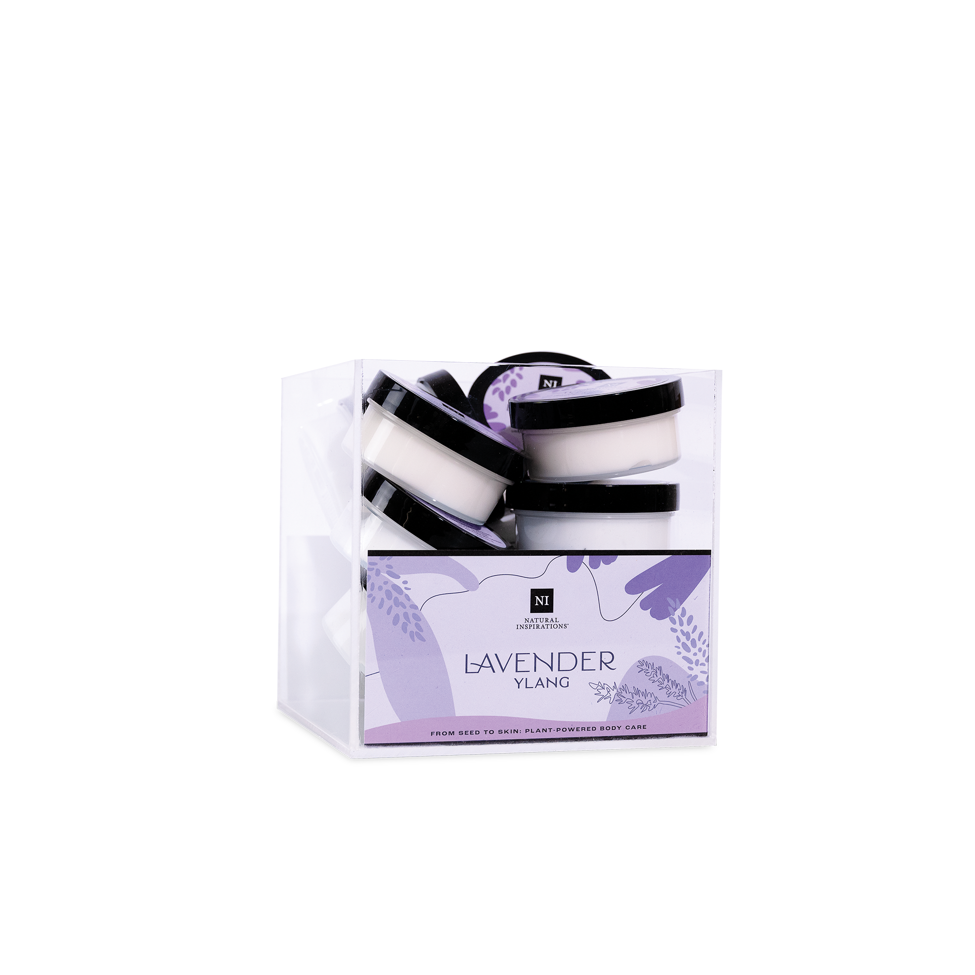 Lavender Ylang Mini Body Butter Acrylic Box Display