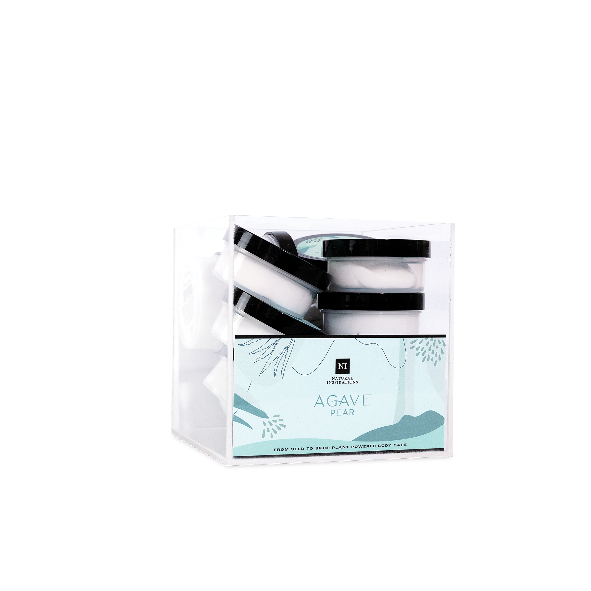 Agave Pear Mini Body Butter Acrylic Box Display