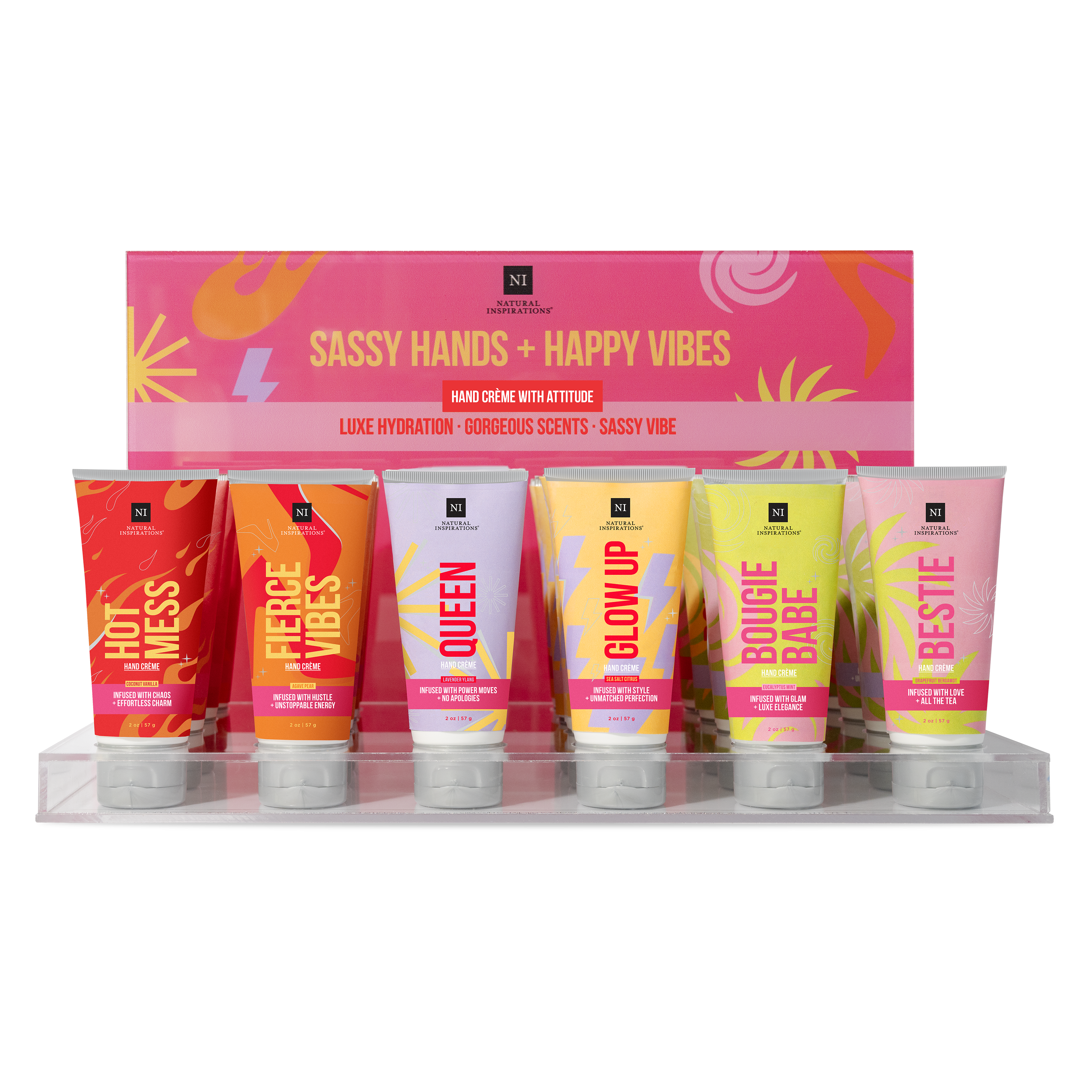 Sassy Mini Hand Crème Display Prepack