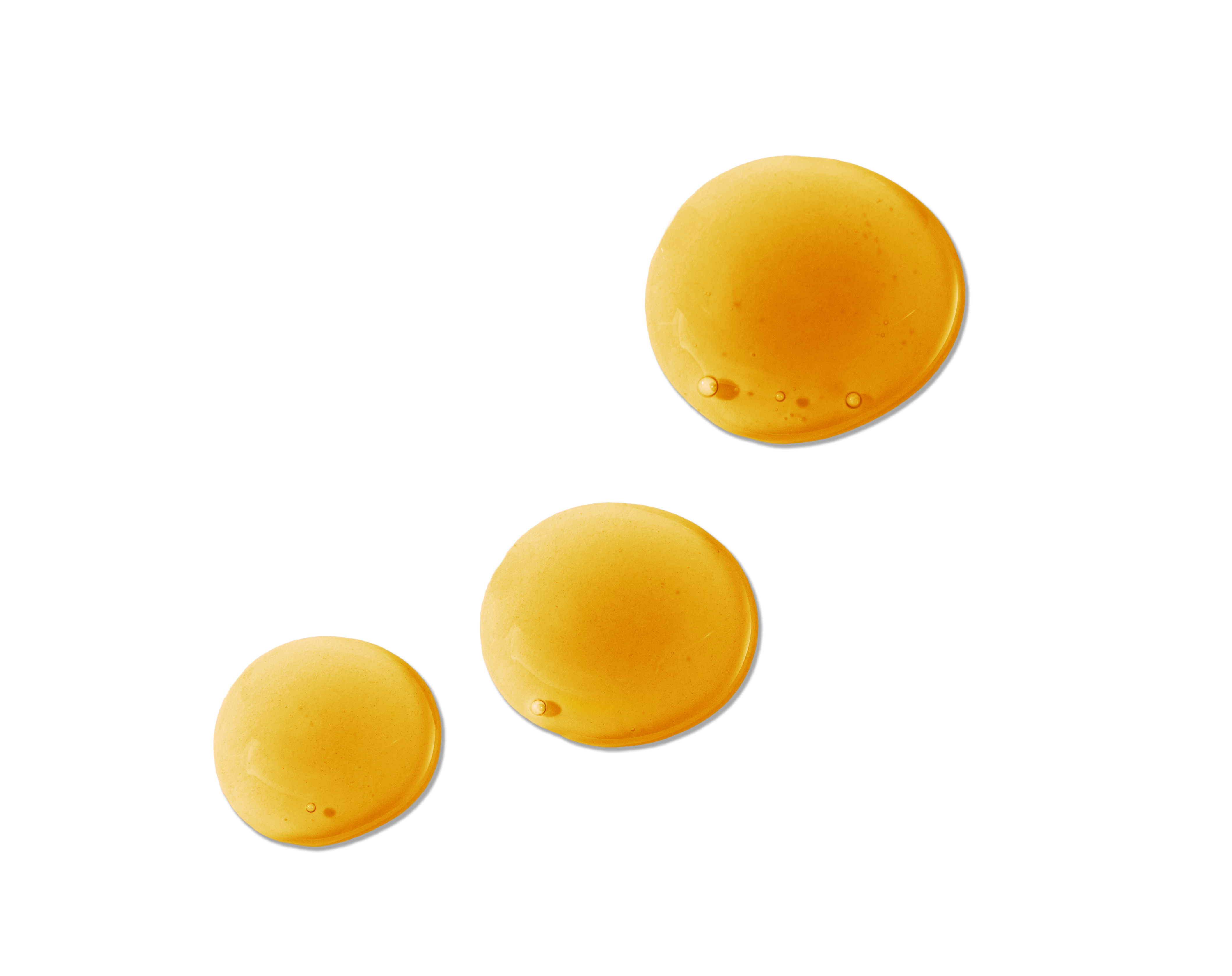 overhead view of product smears