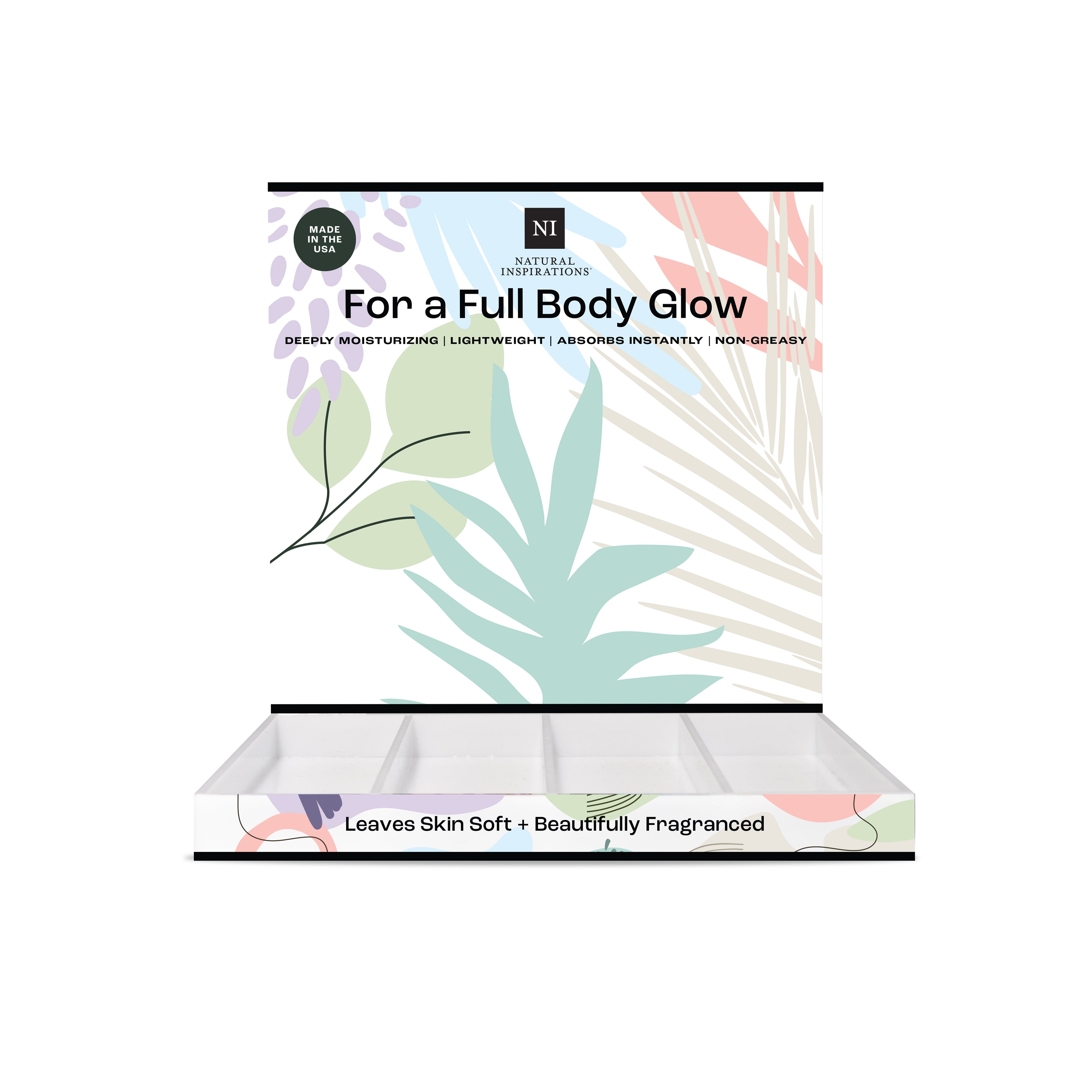 Body + Face Dry Oil Display (EMPTY)