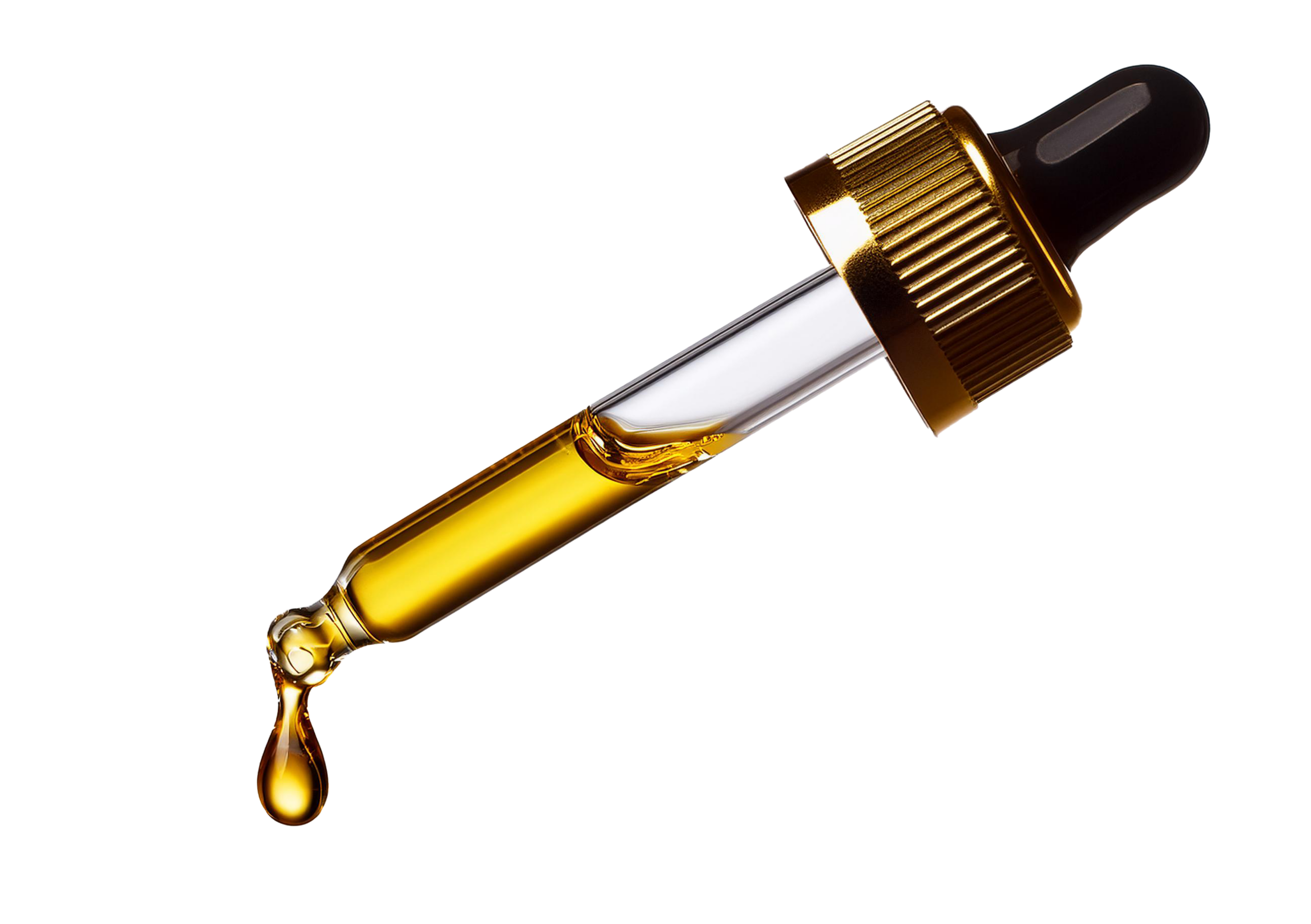 dropper filled with essential oils