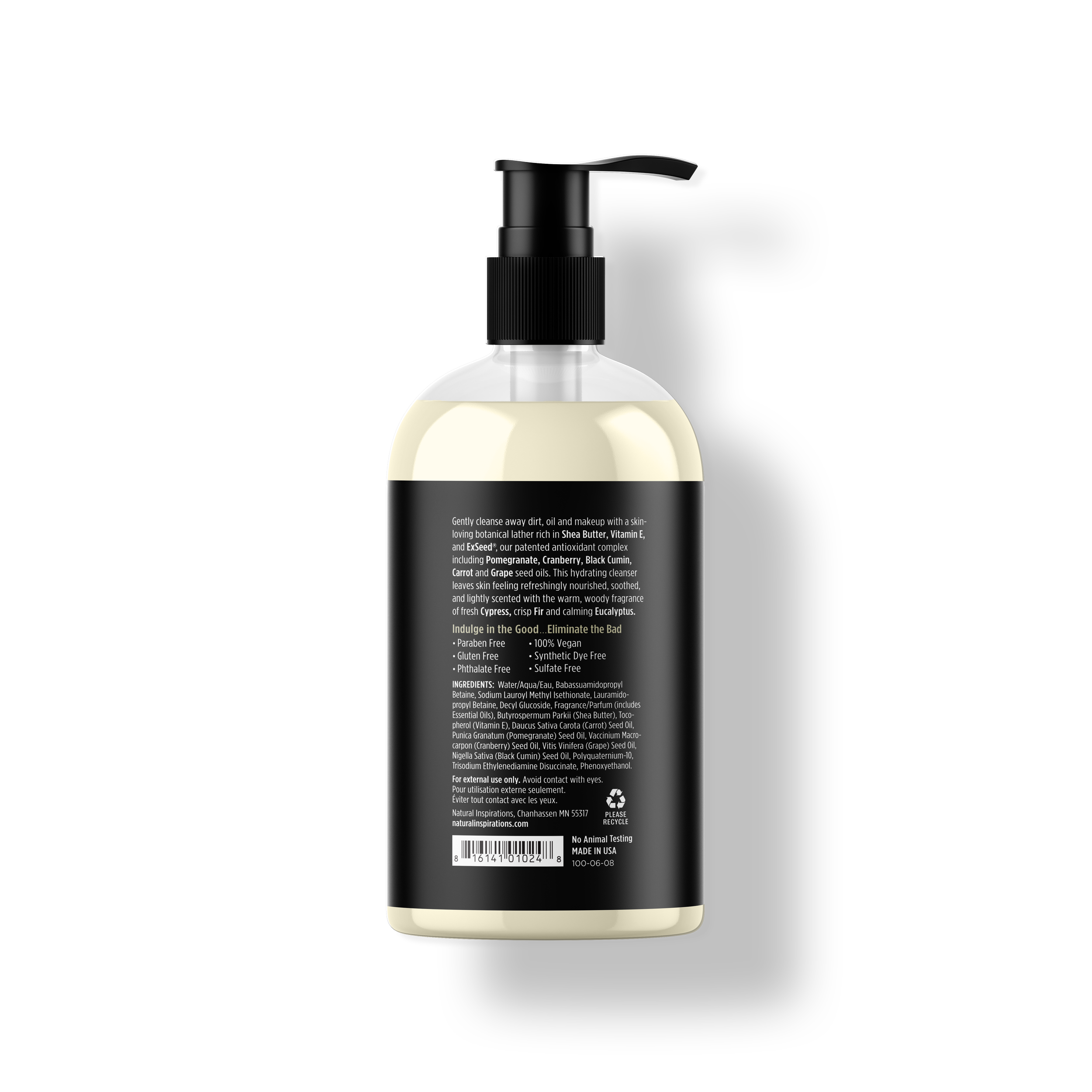 back of cypres hand wash