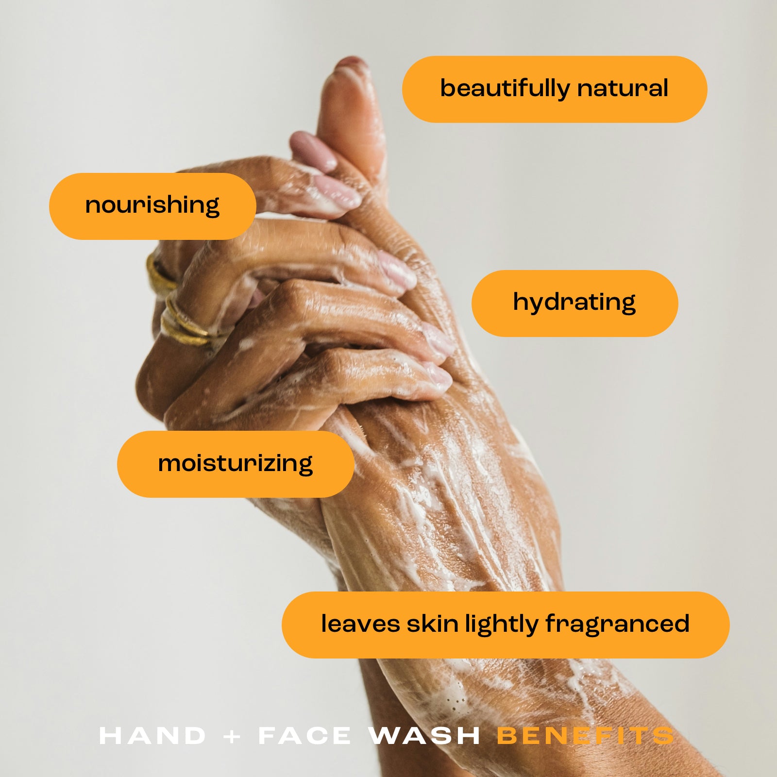Orange Ginger Hand + Face Wash