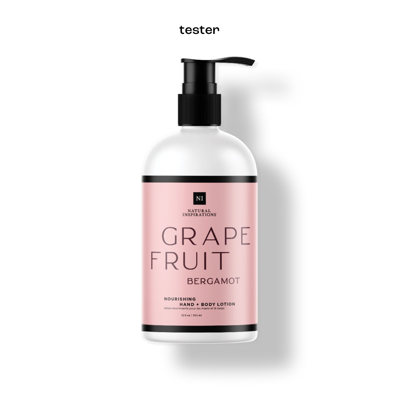 Grapefruit Bergamot Hand + Body Lotion TESTER