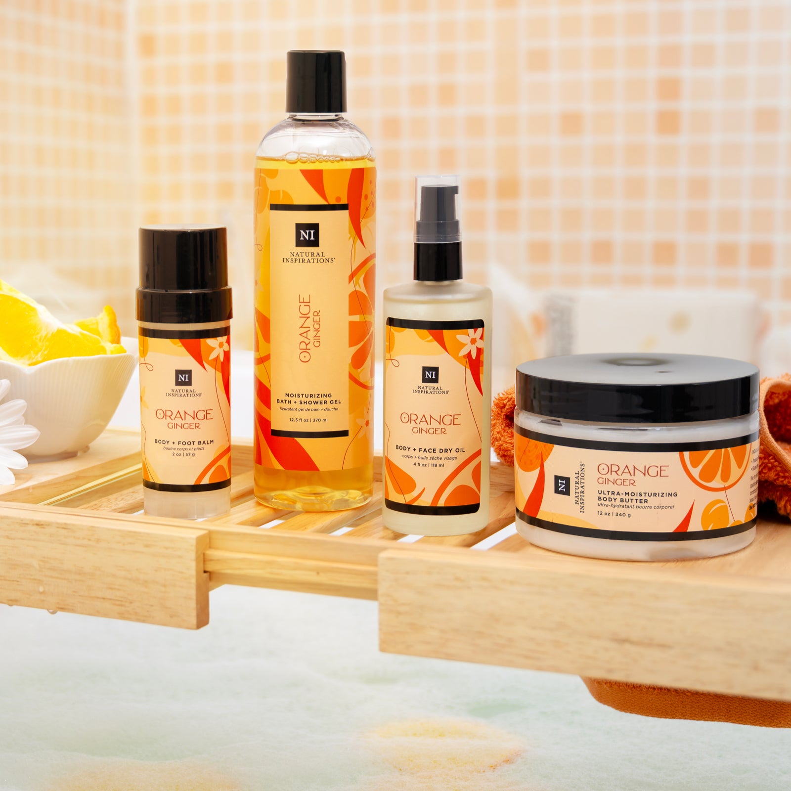 Orange Ginger Body + Face Dry Oil