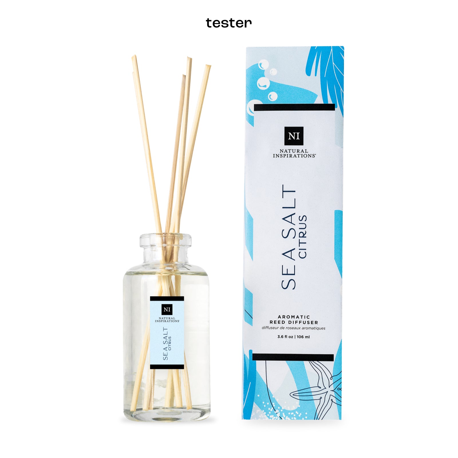 Sea Salt Citrus Aromatic Reed Diffuser TESTER
