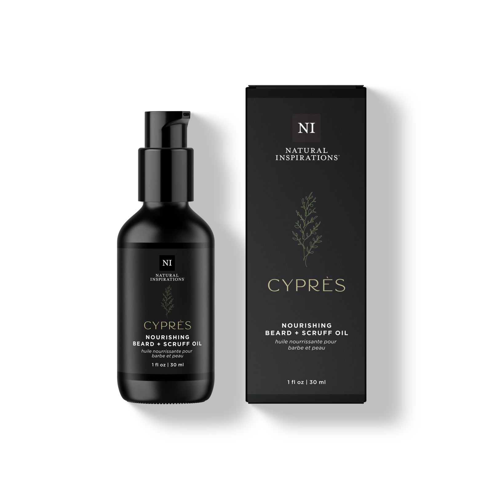 cypres nourishing beard and scruff oil