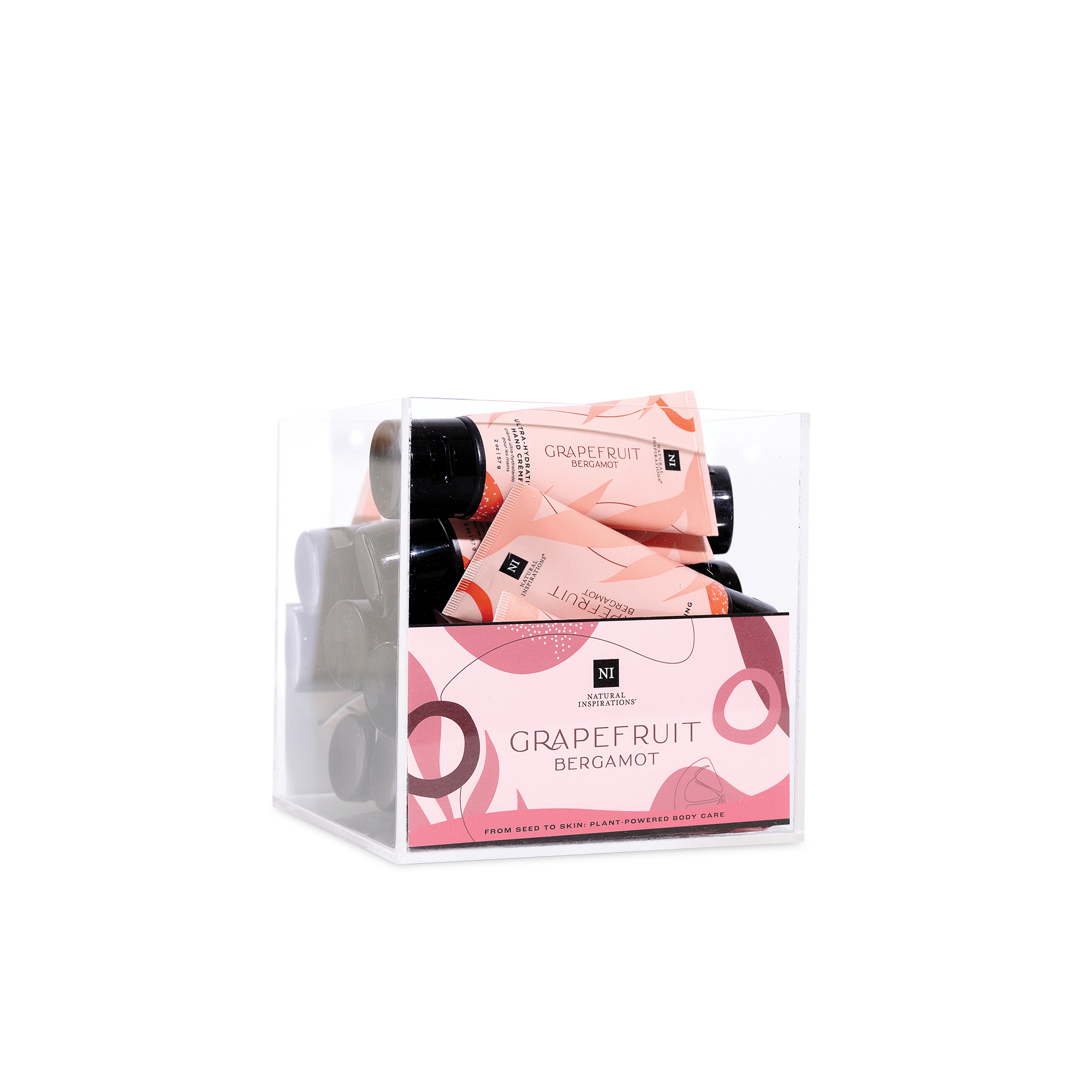 Grapefruit Bergamot Mini Hand Crème Acrylic Box Display