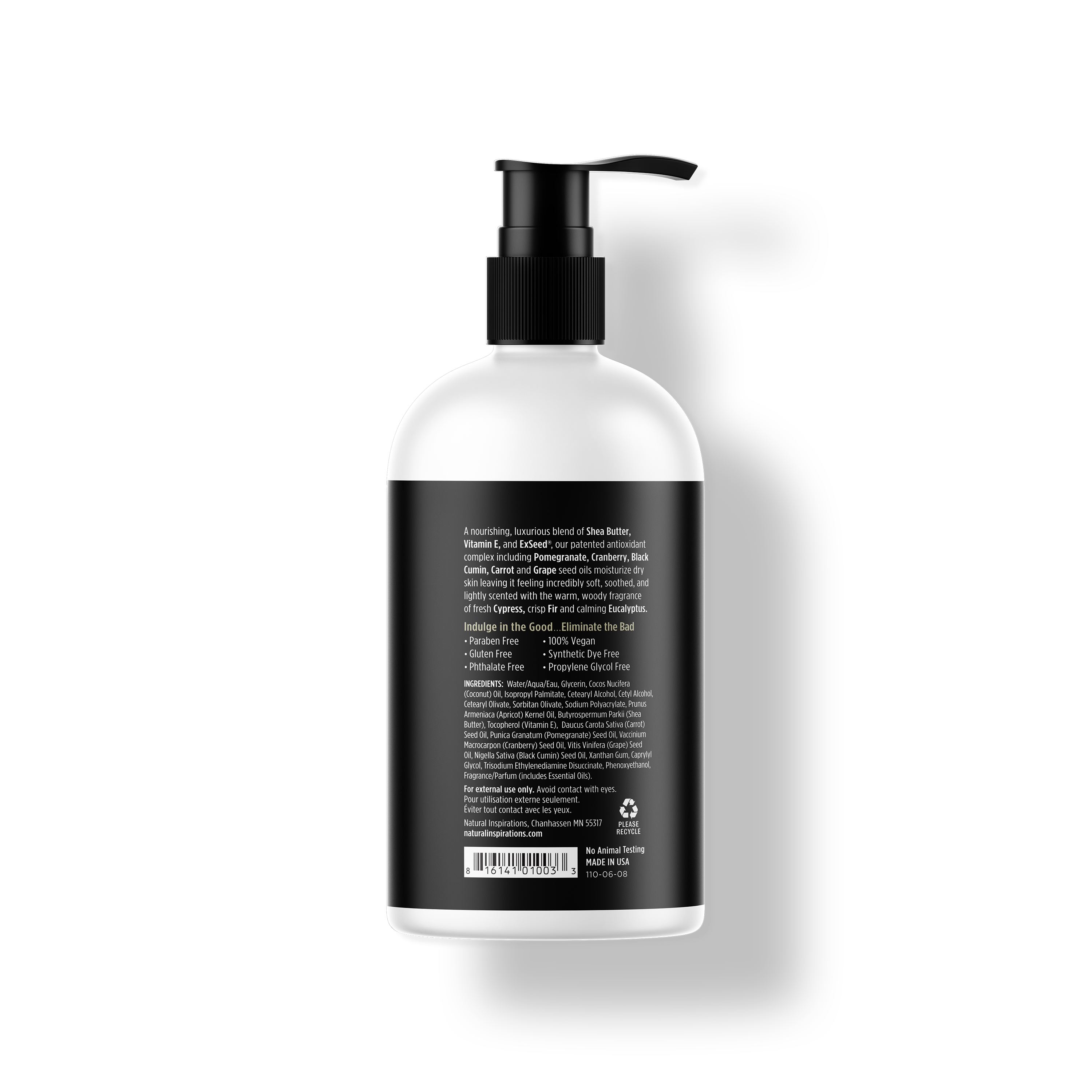 back of cypres hand lotion