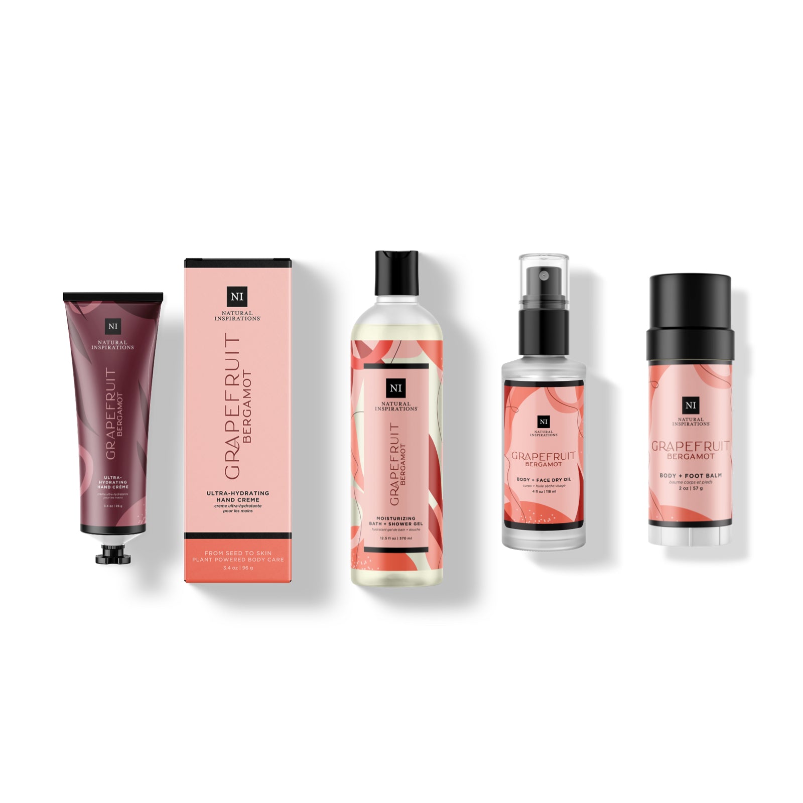 Head-To-Toe Glow Gift Set - Grapefruit Bergamot