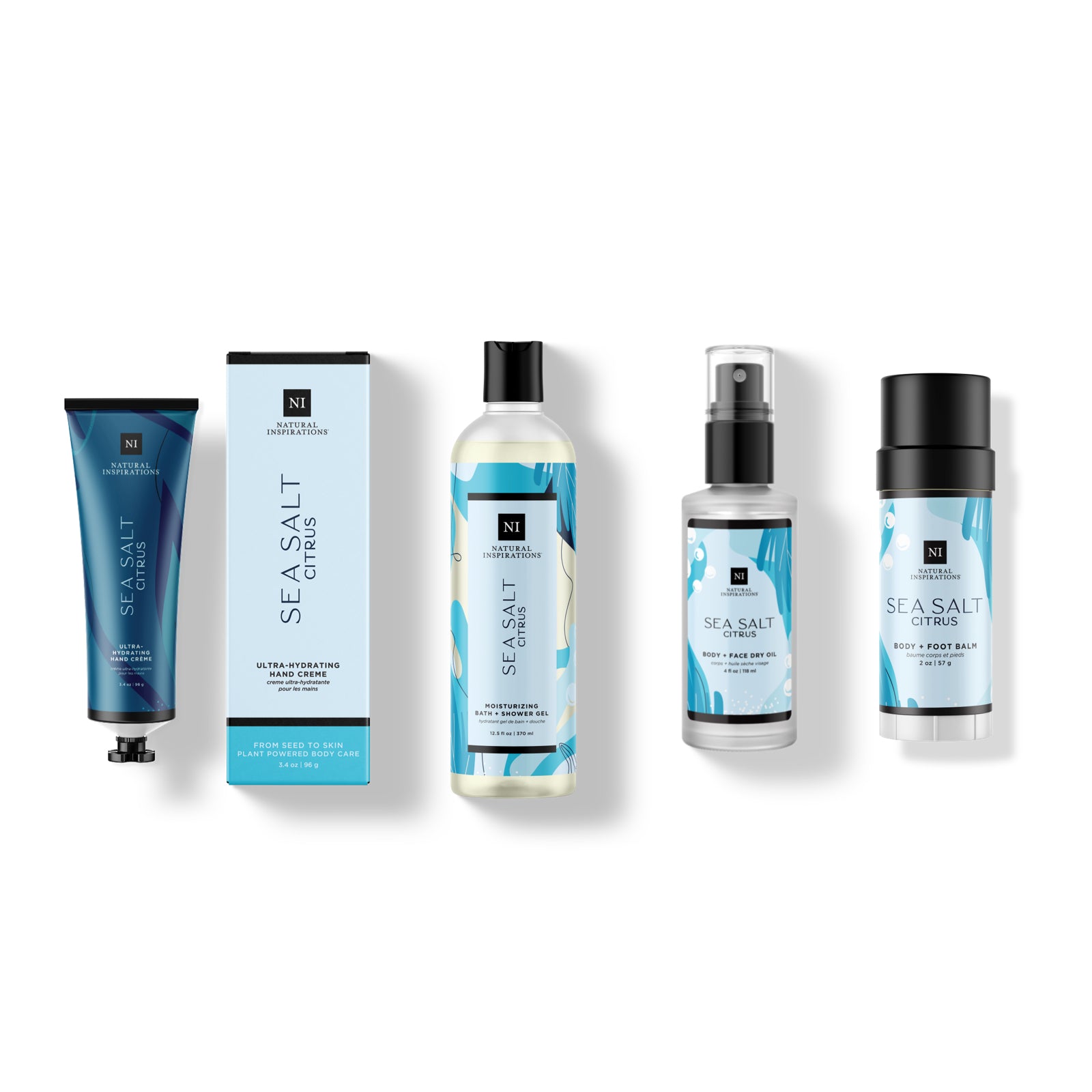 Head-To-Toe Glow Gift Set - Sea Salt Citrus