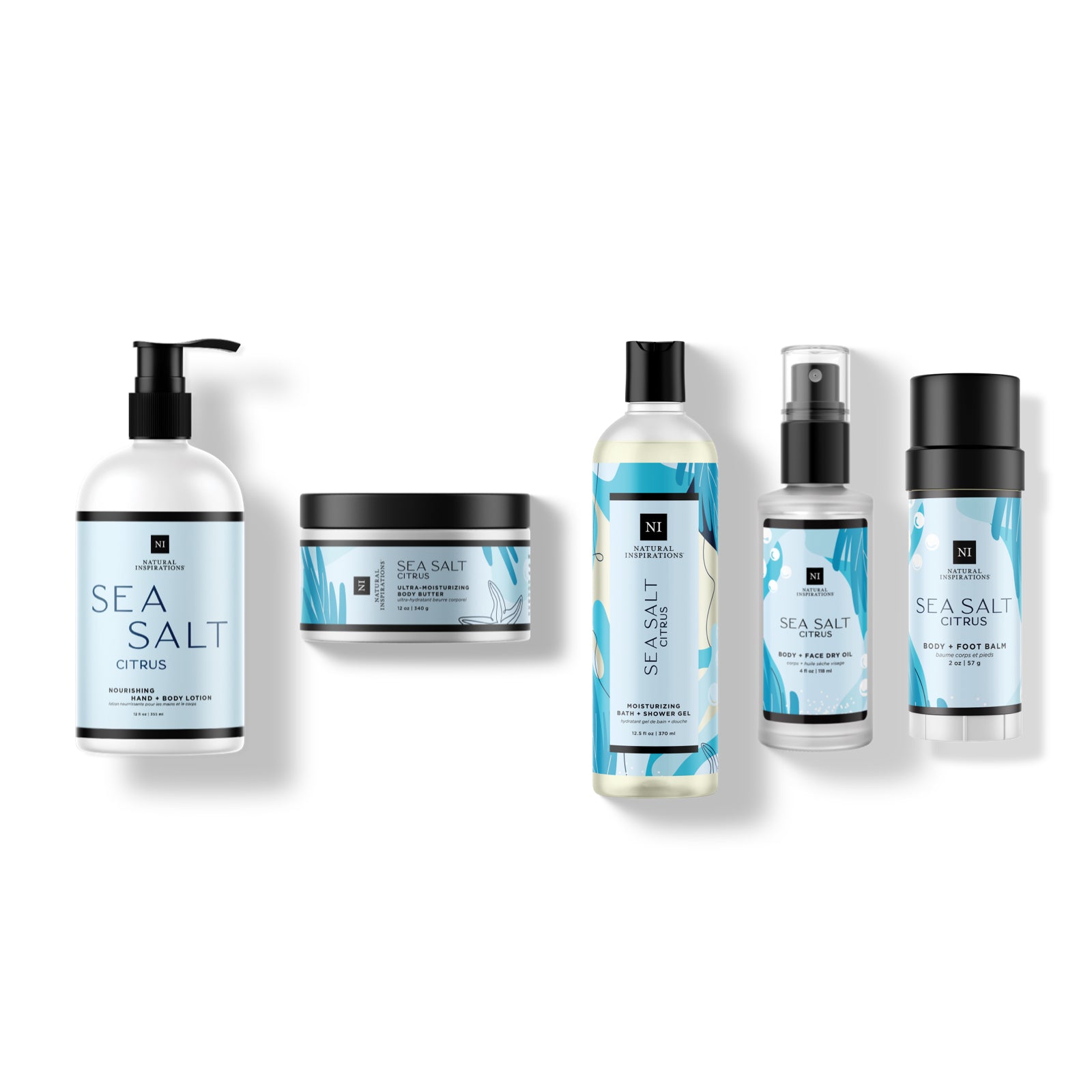 Relax + Restore Ritual Gift Set - Sea Salt Citrus