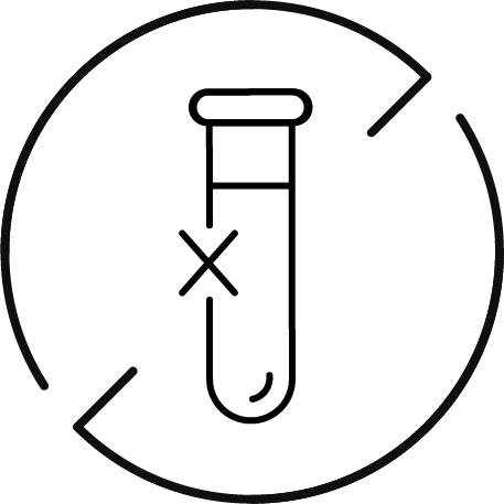 sulfate free icon