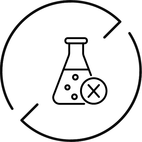 synthetic dye free icon