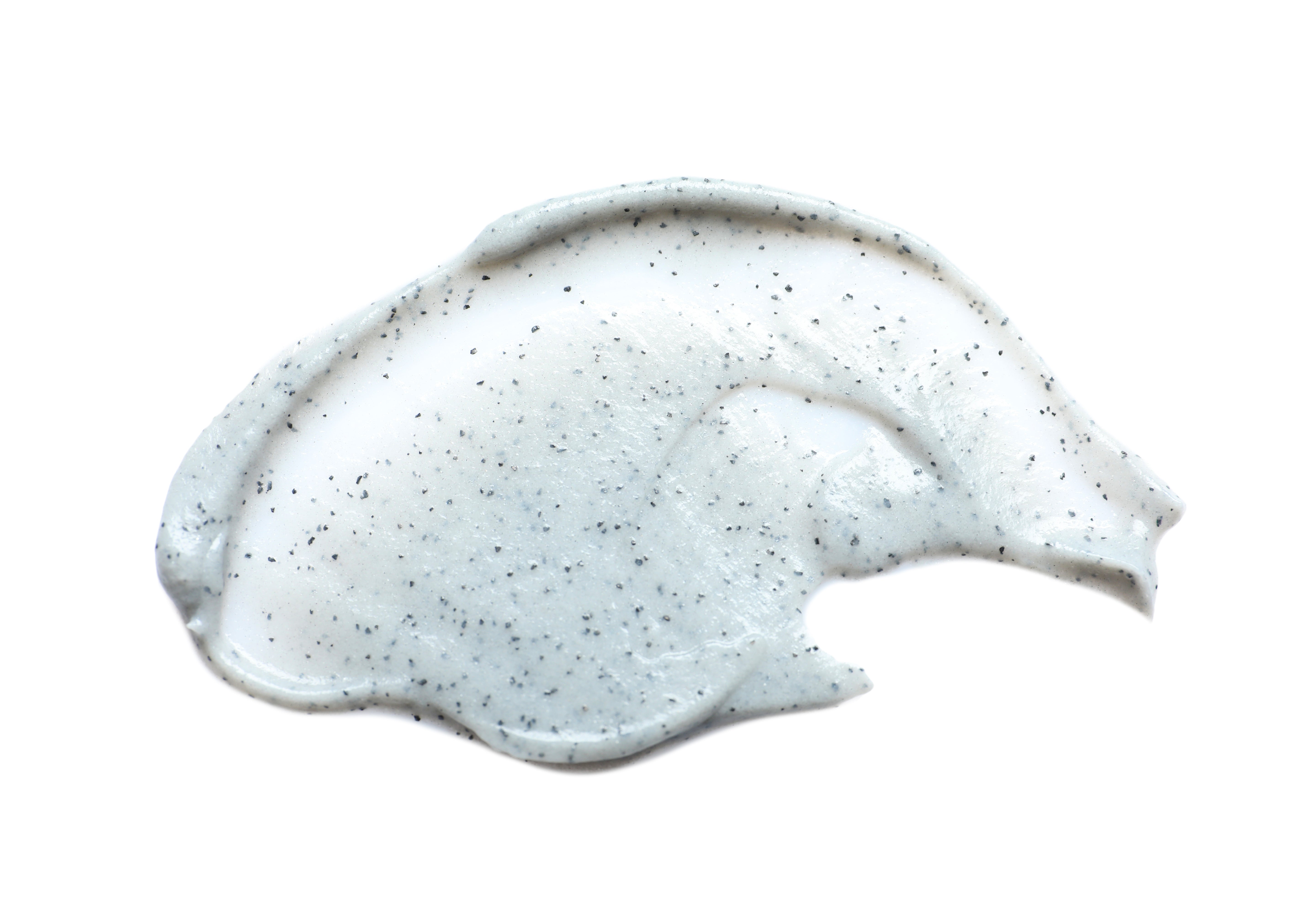 body and face scrub smear